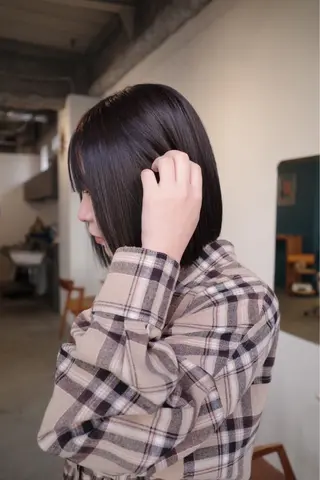 ショート カラー Yoh-所属・【縮毛モデル募集】 Yoh-/HABUのヘアスタイル