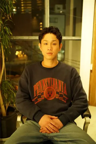 ショート パーマ メンズ GAKU 岳人のヘアスタイル