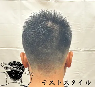 ショート メンズ KEEN creative hair所属・きょーすけ 💈barberのヘアスタイル