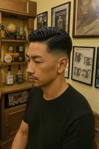 ショート TOKYO BARBER VASH所属・田中 大地のヘアスタイル