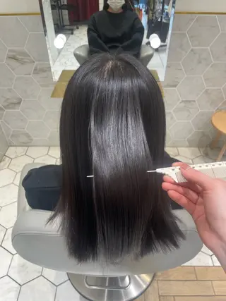 透明感 カラー/RICOのヘアスタイル