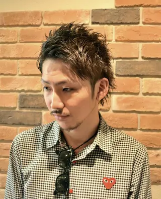 ショート メンズ Parfait 山本のヘアスタイル