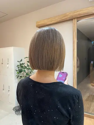 ショート カラー bobカット・カラー 募集中/ yuriのヘアスタイル