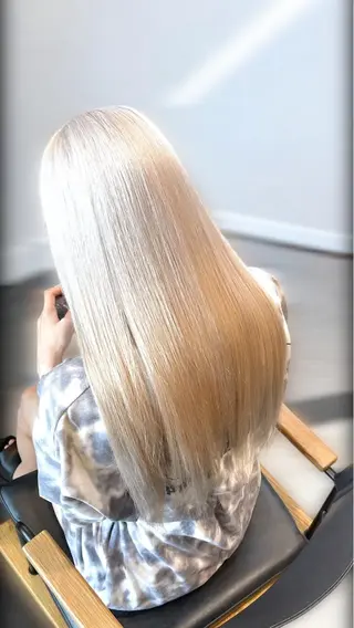 カラー 髪質改善×デザイン ANDIAMO 楓のヘアスタイル