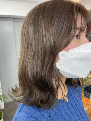 ミディアム 🌼たけや みのり🌿のヘアスタイル