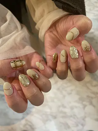 ネイル Crescent Eye濱谷のネイルデザイン