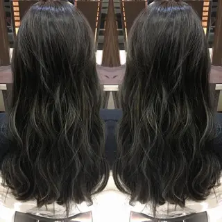 ロング カラー 寺内 紳悟のヘアスタイル