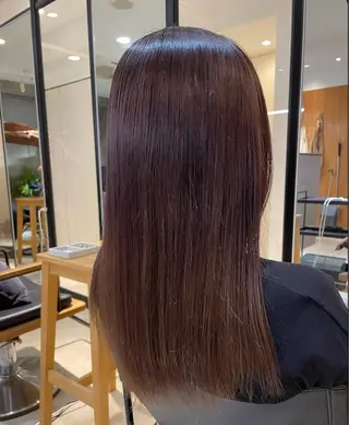 ロング カラー 頼金 愛海のヘアスタイル