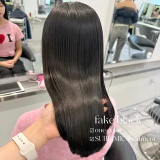 セミロング カラー ParveMix￤ 大賀さつき🍨🤍のヘアスタイル