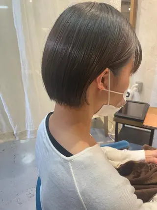 ショート 泊 紗羅のヘアスタイル