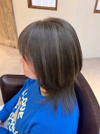 ミディアム カラー 韓国系/ダブルカラー /トグチリンカのヘアスタイル