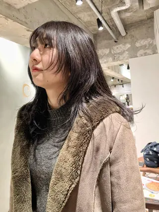 ロング カラー TONUKOA RUA下北沢店【トヌコア ルア】所属・丸山璃子 /パーマ/レイヤーのヘアスタイル