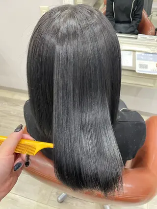 カラー inq名駅所属・今池/艶髪 髪質改善🦋柿下のヘアスタイル