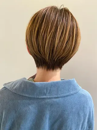 ショート 田中 あやなのヘアスタイル