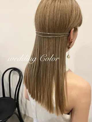ロング カラー パーマ ヘアアレンジ メンズ キッズ ネイル マツエク・マツパ アイブロウ merc. 🩵妹尾杏菜のヘアスタイル