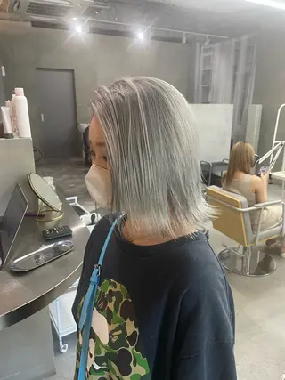 ショート qulim所属・qulim【クリム】 /ハイトーン/海音のヘアスタイル