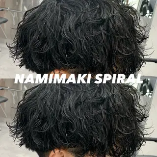 パーマ メンズ シャドウパーマ/ メンズ/KENTAのヘアスタイル