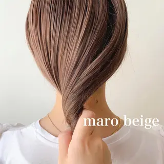 ミディアム カラー 🌱小顔ヘア/ボブ ミディアム/双葉🌱のヘアスタイル