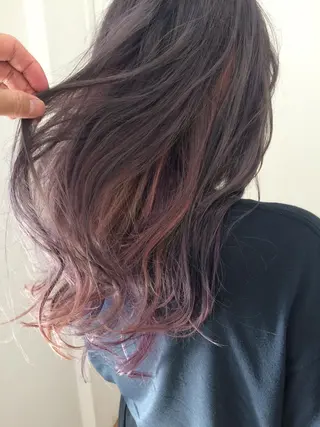 カラー Batta所属・坂上 岳のヘアスタイル