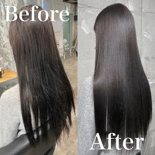 ロング パーマ 💎髪質改善縮毛矯正 SHU💎のヘアスタイル