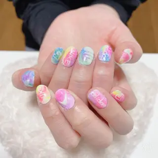 ネイル The Best Beauty受付担当のヘアスタイル