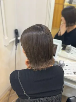 ショート 北新地/縮毛矯正 /あやなのヘアスタイル