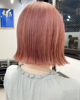 ショート カラー 韓国/ハイトーン/ ボブ🎀MIKU🎀のヘアスタイル