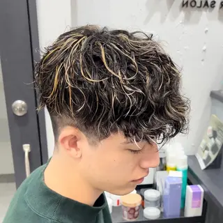 カラー パーマ メンズ 【メンズ特化美容師】 🐍NAO🐍のヘアスタイル