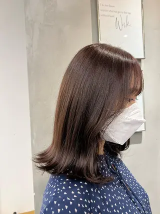 ミディアム ♡可愛い艶髪特化♡ 艶髪先生のヘアスタイル