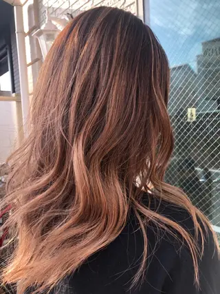 ロング カラー ダブルカラー🎉 ハイトーン🎉スドウのヘアスタイル