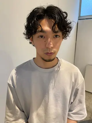 パーマ メンズ &72『アンドナナジュウニ』所属・&72 takiのヘアスタイル