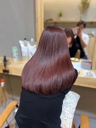 ロング カラー 神戸ボブ✂️ ioe三宮/田 伸佳のヘアスタイル
