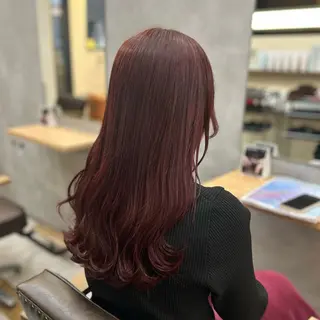 ロング efesto所属・前畑 凜のヘアスタイル