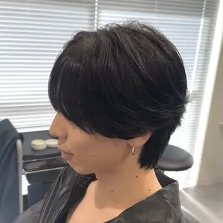 ショート カラー パーマ メンズ ツイストスパイラル/ 😈波巻き/いっさのヘアスタイル