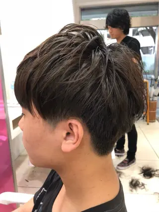 メンズ メンズニュアンス パーマ特化akaneのヘアスタイル