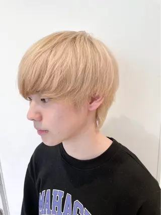 カラー メンズ 透明感カラー/ 髪質改善/サクラ🌸のヘアスタイル