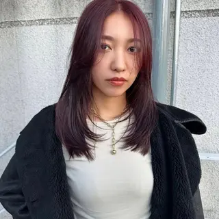 ロング FBeauty 青山店所属・パーマ特化美容師 表参道のヘアスタイル