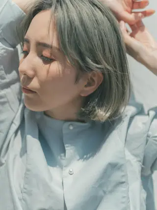 ショート カラー 🎀ハイトーン/レイ ヤー/Reina🎀のヘアスタイル