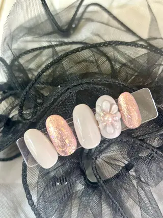 ネイル ゆうちゃんカット専門店所属・ゆうちゃんネイル フィルイン対応のネイルデザイン