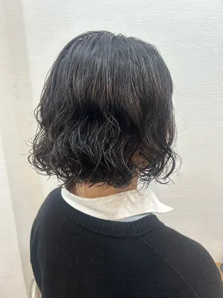 ミディアム パーマ アトリエMAI 北千住所属・🐰関根 さら🍒のヘアスタイル