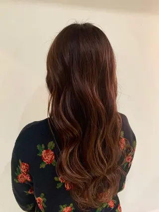 ロング カラー Natural hair designing【ナチュラル　ヘアーデザイニング】所属・新井啓介 宇都宮美容師のヘアスタイル