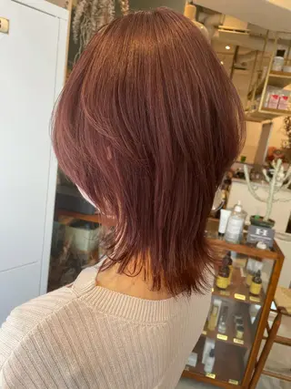ミディアム カラー 中目黒🌼 🌼ハナのヘアスタイル