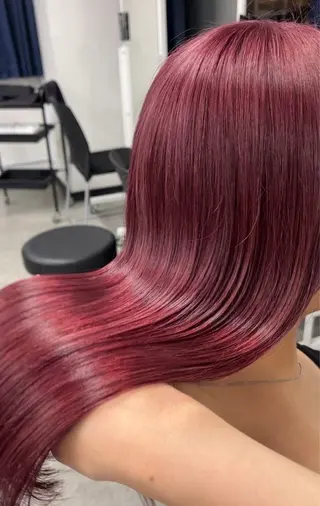 セミロング カラー 🎀Girly艶髪カ ラー🎀Harukaのヘアスタイル