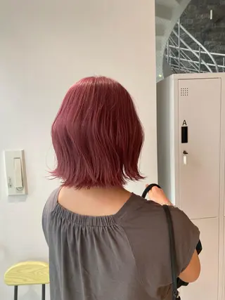 ショート カラー オスズ 🎀´-のヘアスタイル