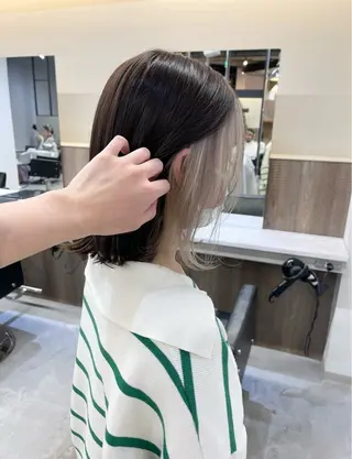 ミディアム EIGHTSOL博多 筑紫口店 溝口里穂のヘアスタイル