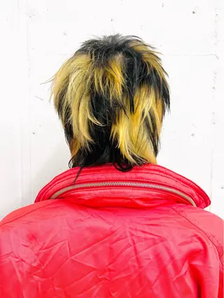 メンズ MONIQA原宿所属・24時間受付🌈ブリ ーチ特化RYUTOのヘアスタイル