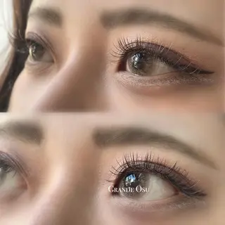 マツエク・マツパ GRANDE OSU 藤原/eye店長のマツエク・マツパデザイン