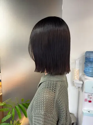 ショート 艶カラー/ベージュ カラー/tuburaのヘアスタイル