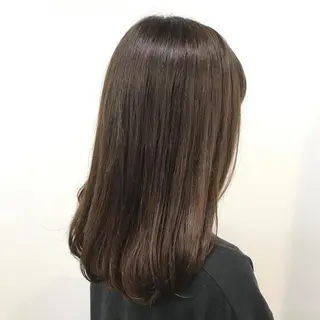 ミディアム カラー 【髪質改善カラー】 鈴木春樹/三軒茶屋のヘアスタイル