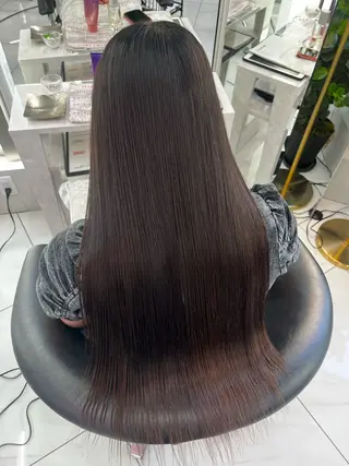 ロング Rin/寒色系カラー 🦋/うる艶ヘア🫧のヘアスタイル